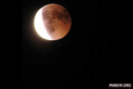 Luna e Marte sopra i Farinei