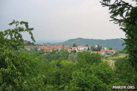 Panorama dietro il palco