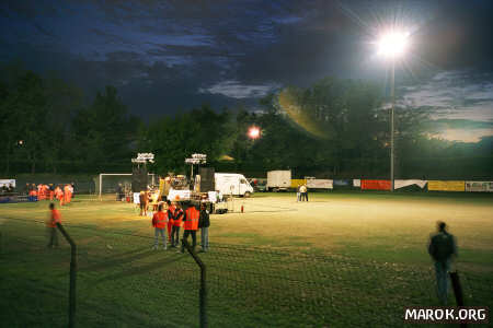 Vista dalle tribune