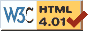 Valid HTML 4.01 Transitional
