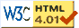Valid HTML 4.01!