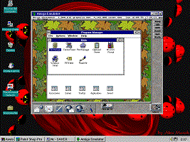 Windows dentro l´Amiga dentro Windows