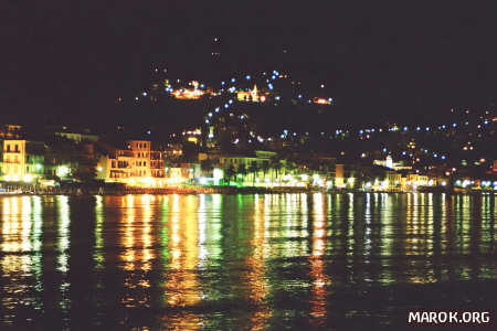 Alassio Molo view