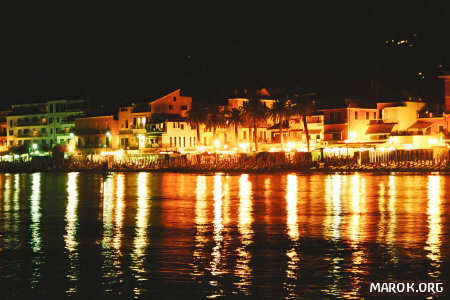 Alassio by night