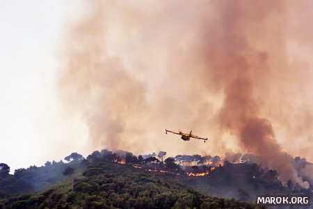 Canadair at work