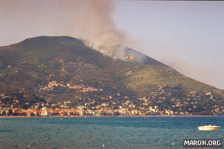 Incendio panoramica