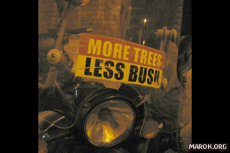 More trees, less Bush!