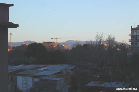Panorama da casa Fottone - Lato 1