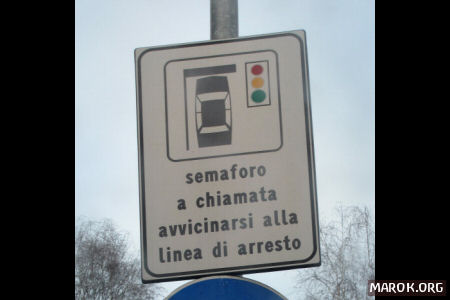 Semaforo a CHIAMATA