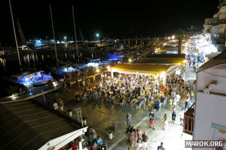 Νάξος by night