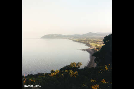 Veduta di Bray dalla collina di Killiney