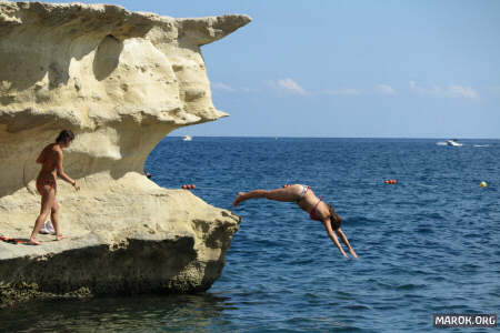 Primo tuffo: riscaldamento