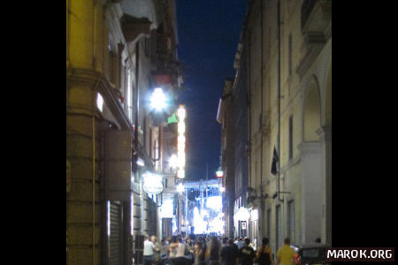 View from via xx settembre