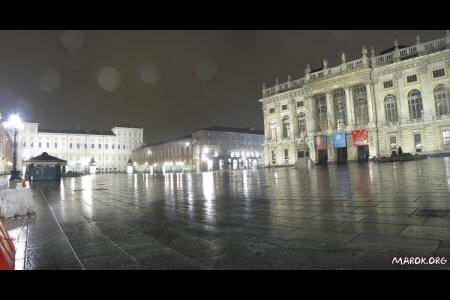 Piazza Castello is full of people who care