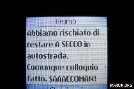 Saluti da GRUMO