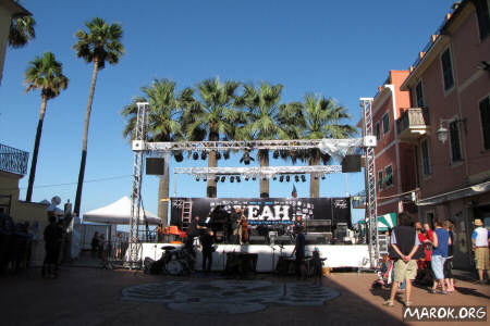 Soundcheck in Piazza Marconi