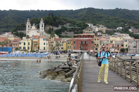 Laigueglia, una tranquilla giornata d´autunno.