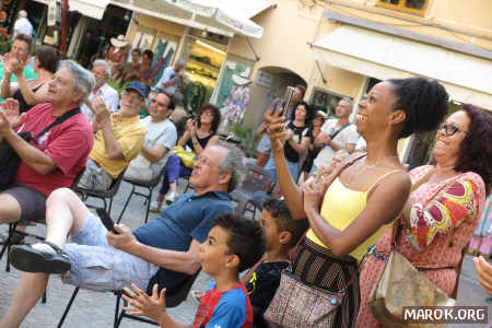 Bei momenti in Piazza Libertà