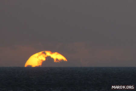 Tramonto (ore 17:45)