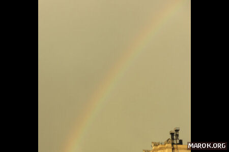 L´arcobaleno in stazione