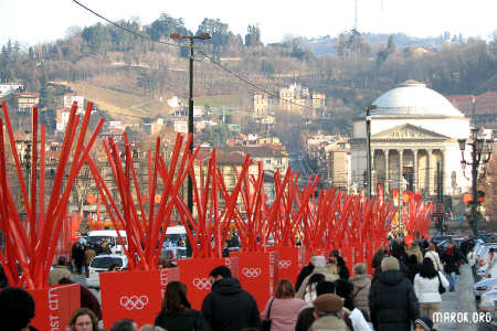 Skifo in piazza Vittorio