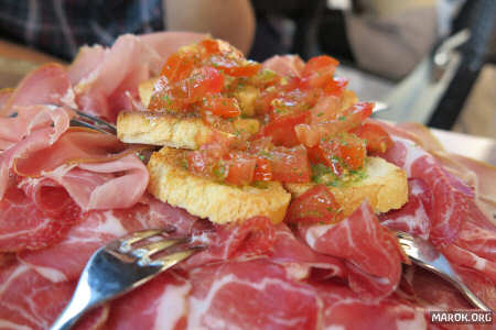 Il mondo mangia la mia bruschetta