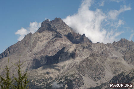 E finalmente, superate le nuvole... il Monviso Lato B!!!