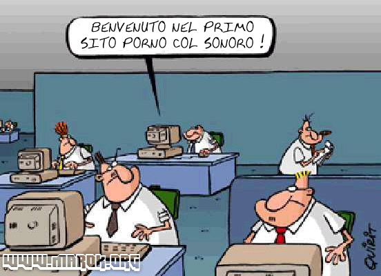 Benvenuto nel primo sito porno col sonoro