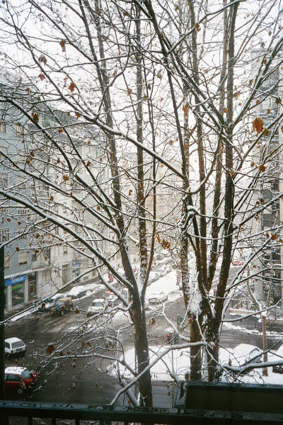 Il risveglio: neve a casa Marok