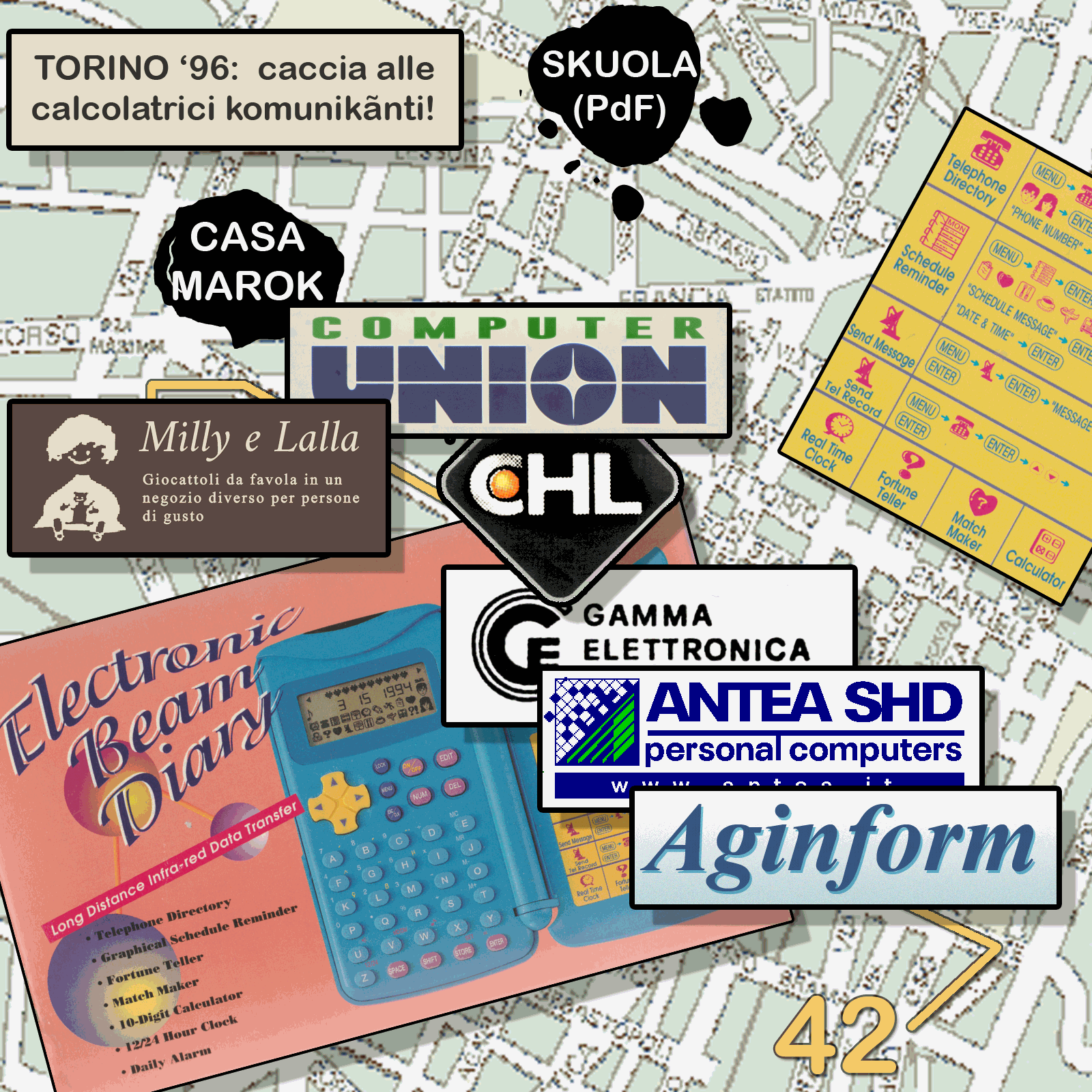La mappa dei negozi nerd di Torino