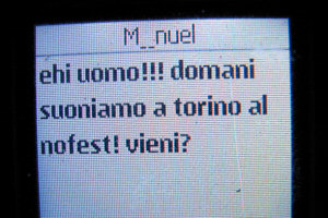 Saluti da M__nuel Saluti da M__nuel