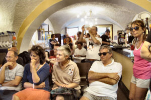 Pubblico jazz all´Albatros Pubblico jazz all´Albatros