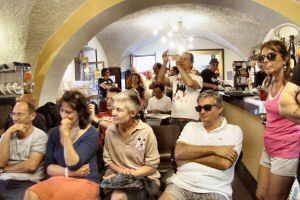 Pubblico jazz all´Albatros