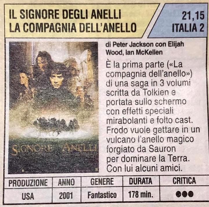 La compagnia dell'anello