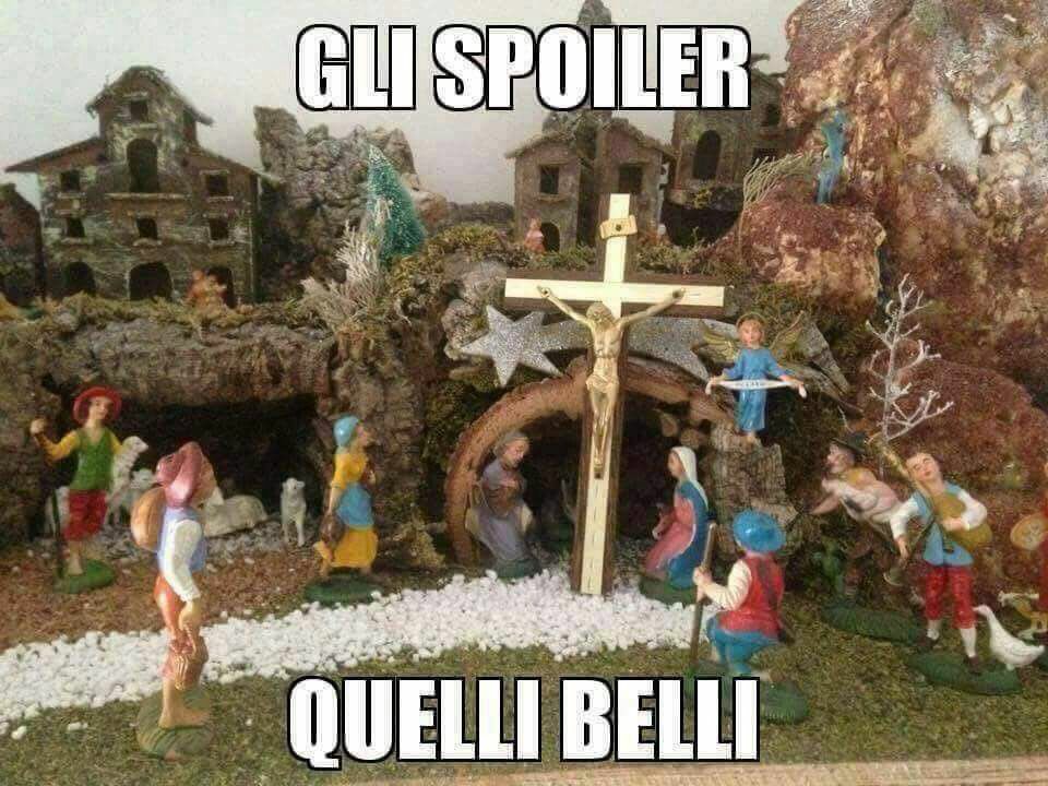 Gli spoiler, quelli belli