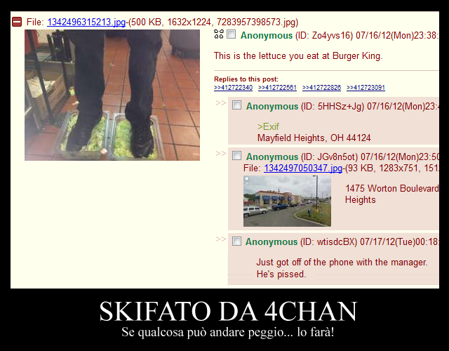 4chan: don't fuck with food
