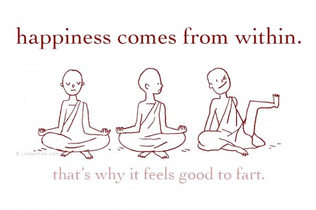 Happiness fart