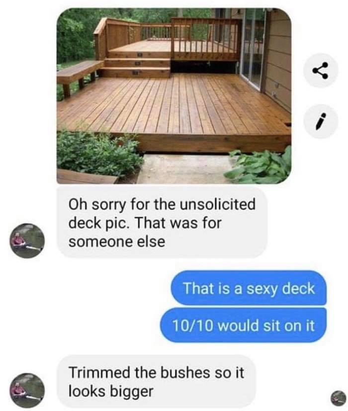 Deck pic