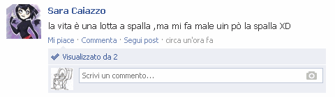 Caiazzo su Facebook