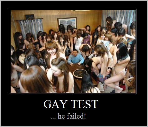 Gay test