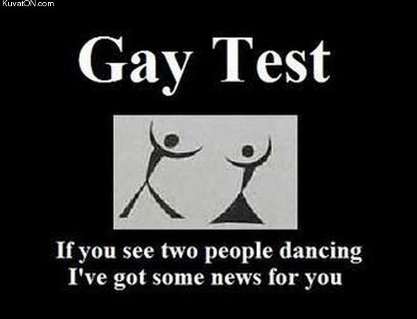 Gay test