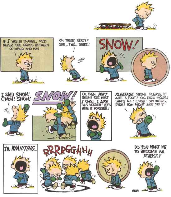 I want snow