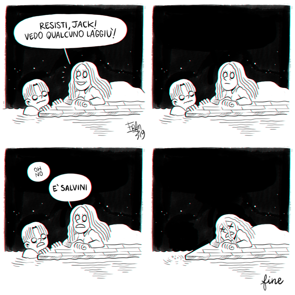 Titanic vs Salvini