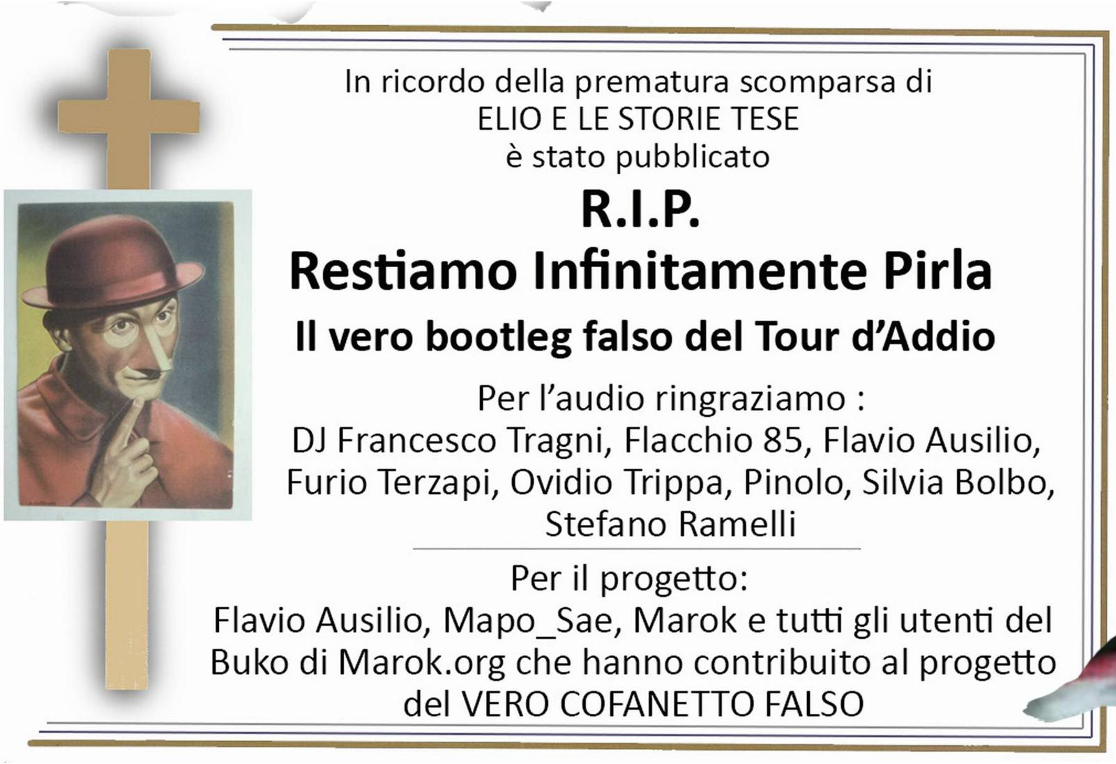 Necrologio originale