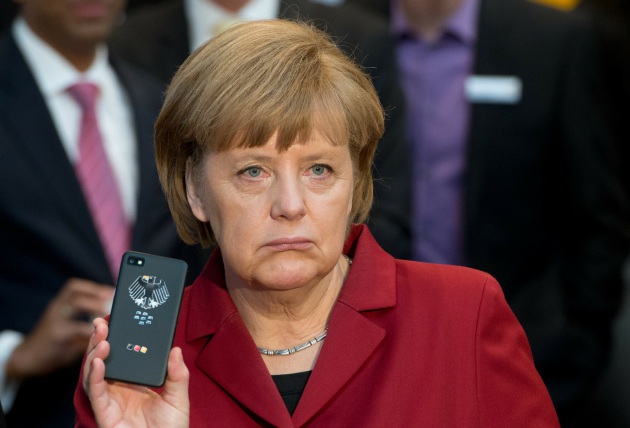 Merkel is not amused