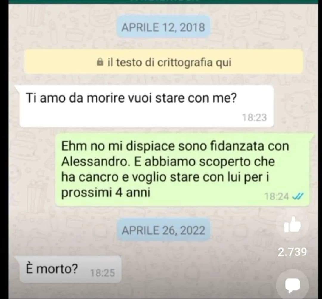 È morto?