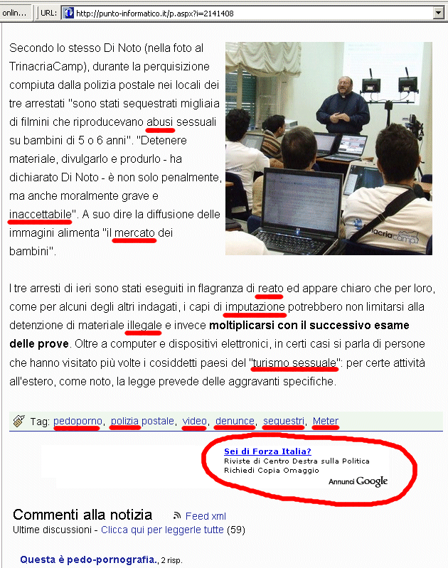 Google Punto Informatico