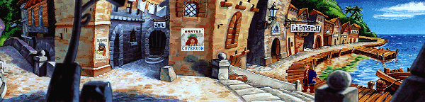Monkey Island 2 formato desktop: l'isola di Phatt