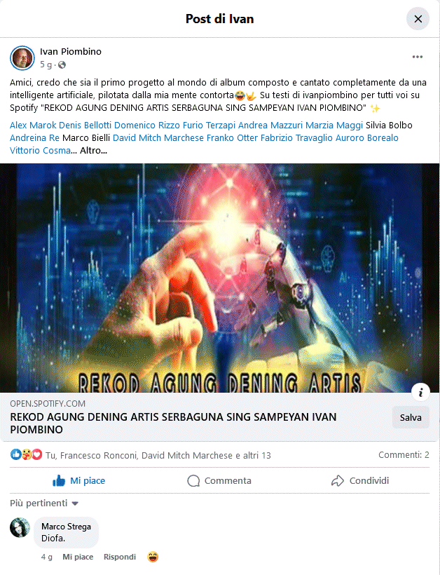 Piombino su Facebook