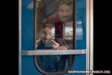 Artisti in treno